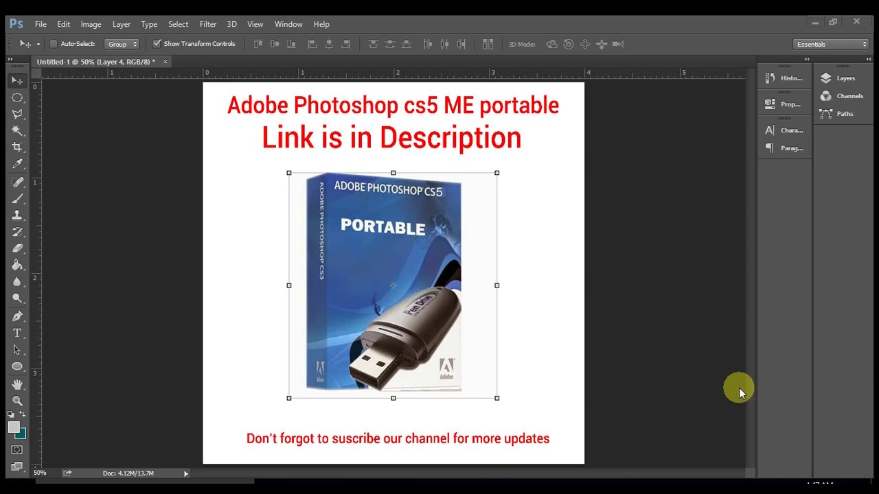 adobe photoshop portable cs5 free download cnet